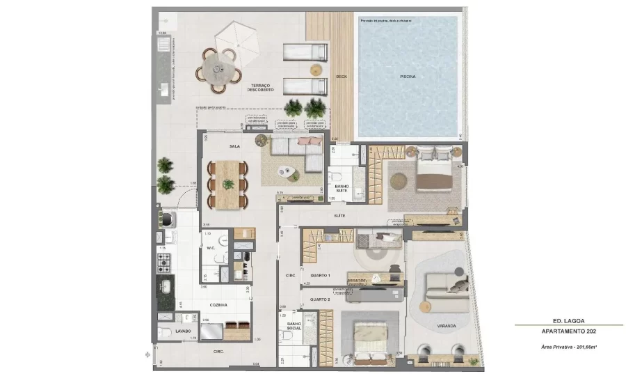 Endless Península Planta Garden 2