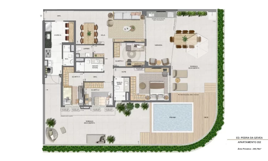 Endless Península Planta Garden 6